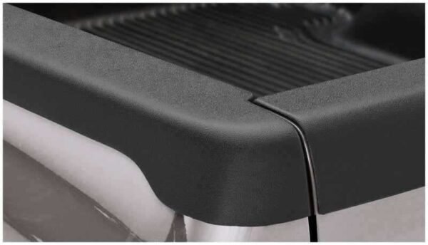 Bushwacker 00-04 Dodge Dakota Fleetside Bed Rail Caps 63.0in Bed - Black - Image 2