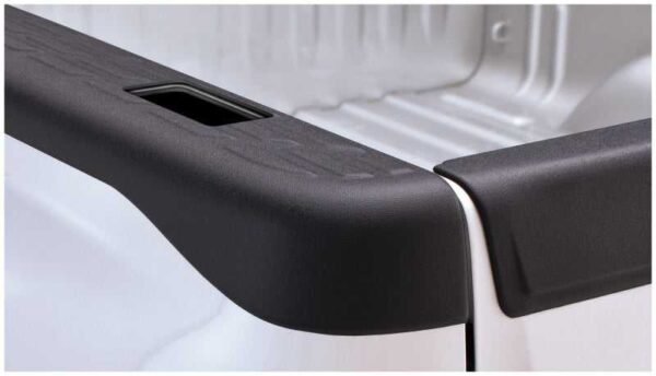 Bushwacker 07-13 Chevy Silverado 1500 Fleetside Bed Rail Caps 97.6in Bed - Black - Image 2