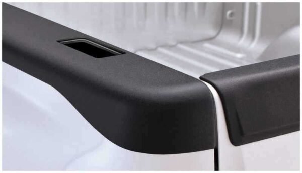 Bushwacker 07-14 Chevy Silverado 1500 Fleetside Bed Rail Caps 97.6in Bed - Black - Image 2