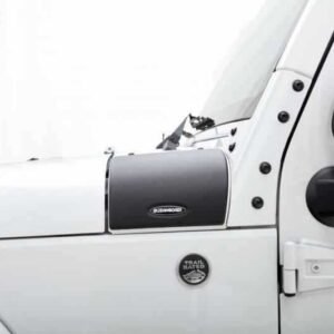 Bushwacker 07-18 Jeep Wrangler Trail Cowl Cover - Black