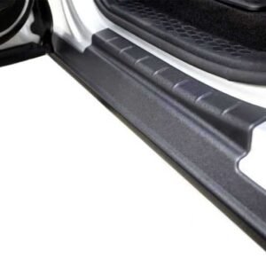 Bushwacker 14-18 Chevrolet Silverado 1500 (Ext Cab) Armor Rocker Panel and Sill Plate Cover - Black