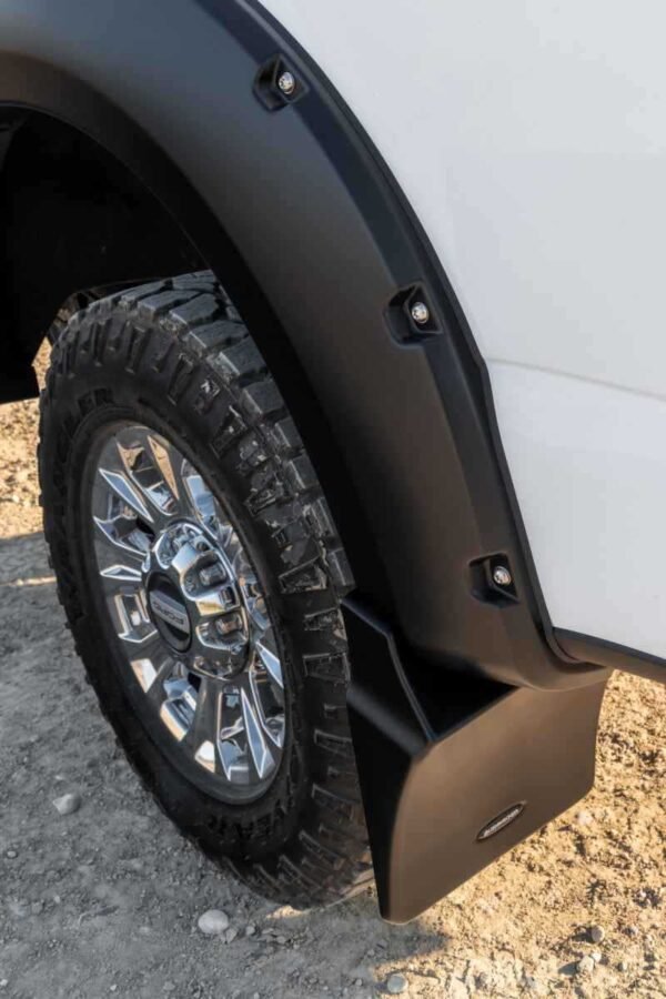 Bushwacker 17-20 Ford F-250/F-350 Trail Armor Rear Mud Flaps (Fits Pocket Style Flares) - Image 5
