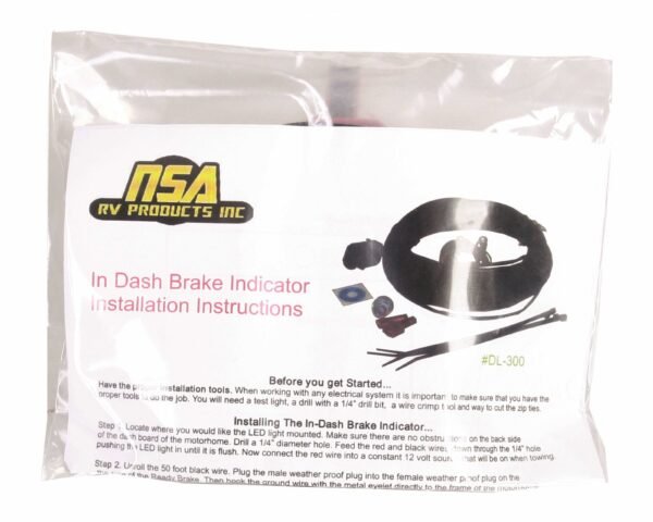 RV Towed Vehicle Brake Control Wiring Harness for  DL-300 NSA