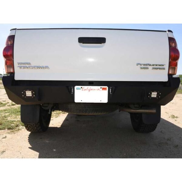DV8 Offroad 05-15 Toyota Tacoma Rear Bumper - Black Powdercoat - Image 5