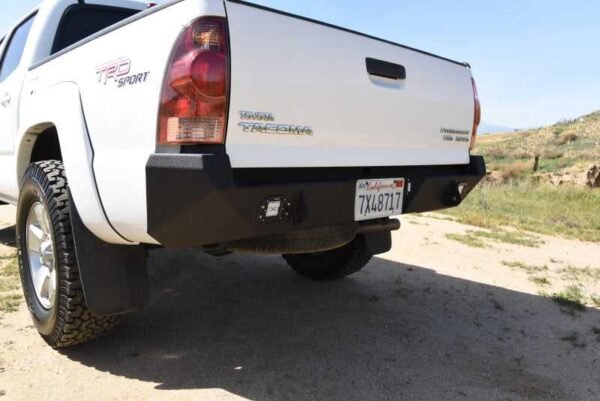 DV8 Offroad 05-15 Toyota Tacoma Rear Bumper - Black Powdercoat - Image 7