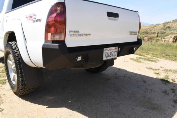 DV8 Offroad 05-15 Toyota Tacoma Rear Bumper - Black Powdercoat - Image 9
