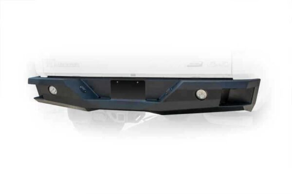 DV8 Offroad 07-13 Toyota Tundra Rear Bumper Winch Ready - Black Powdercoat - Image 4