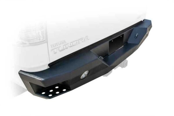 DV8 Offroad 07-13 Toyota Tundra Rear Bumper Winch Ready - Black Powdercoat - Image 5