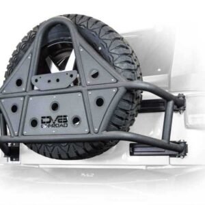 DV8 Offroad 07-18 Jeep Wrangler Body Mounted Tire Carrier