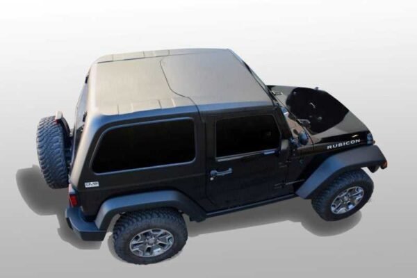 DV8 Offroad 07-18 Jeep Wrangler JK 2 Piece Fast Back Hard Top 2 Door - Image 4