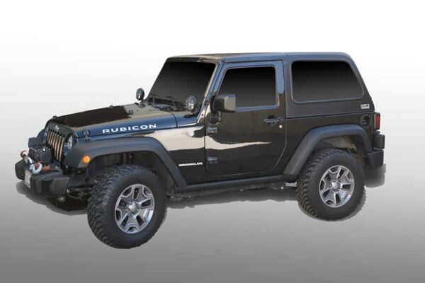 DV8 Offroad 07-18 Jeep Wrangler JK 2 Piece Fast Back Hard Top 2 Door - Image 6