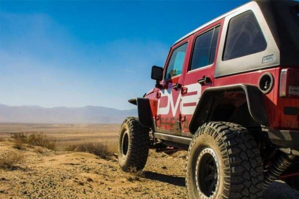 DV8 Offroad 07-18 Jeep Wrangler JK Front & Rear Flat Tube Fenders - Image 10