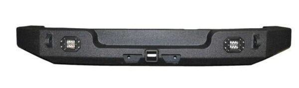 DV8 Offroad 07-18 Jeep Wrangler JK Full Length Rear Bumper w/ Light Holes - Image 7