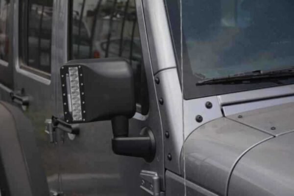 DV8 Offroad 07-18 Jeep Wrangler JK LED Mirror Housing w/ Turn Signal Option - Image 5
