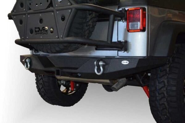 DV8 Offroad 07-18 Jeep Wrangler JK Rear Bumper Full Length - Image 6