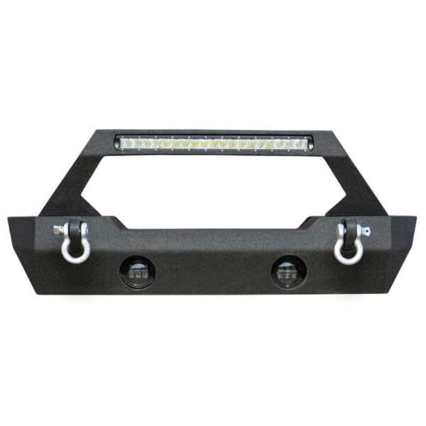 DV8 Offroad 07-18 Jeep Wrangler JK/JL Front Stubby Bumper - Image 2