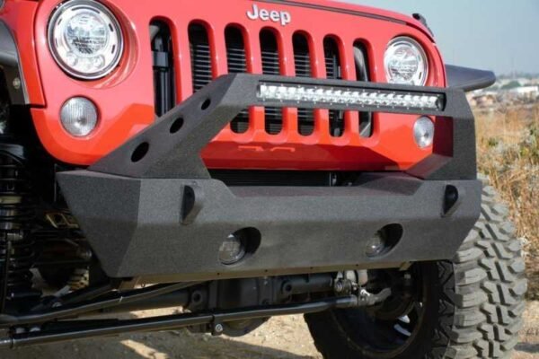DV8 Offroad 07-18 Jeep Wrangler JK/JL Front Stubby Bumper - Image 8