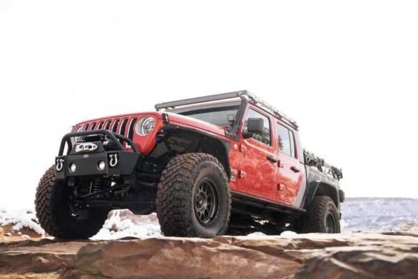 DV8 Offroad 07-22 Jeep Wrangler JK/JL Pocket Front Bumper - Image 10