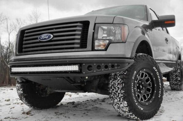 DV8 Offroad 09-14 Ford F-150 Baja Style Front Bumper - Image 3