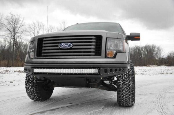 DV8 Offroad 09-14 Ford F-150 Baja Style Front Bumper - Image 6