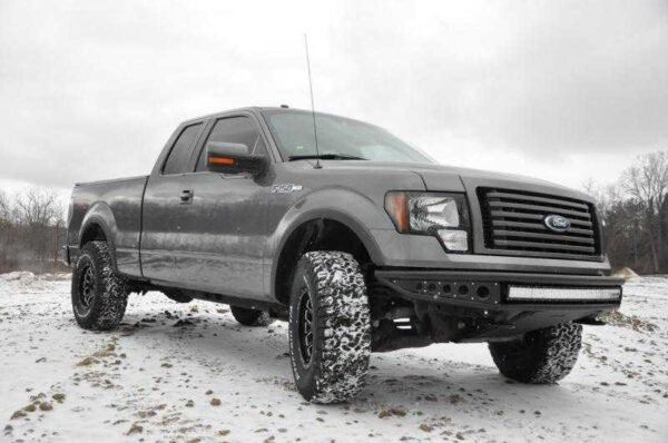 DV8 Offroad 09-14 Ford F-150 Baja Style Front Bumper - Image 7