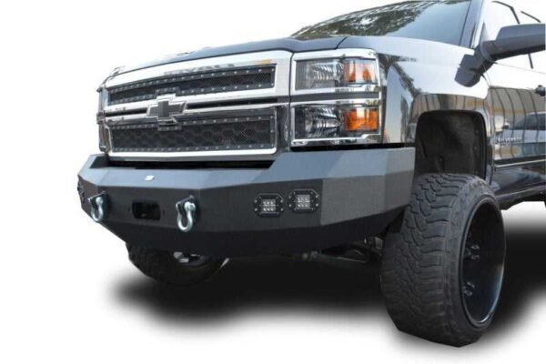 DV8 Offroad 14-18 Chevrolet Silverado 1500 Front Bumper - Image 3