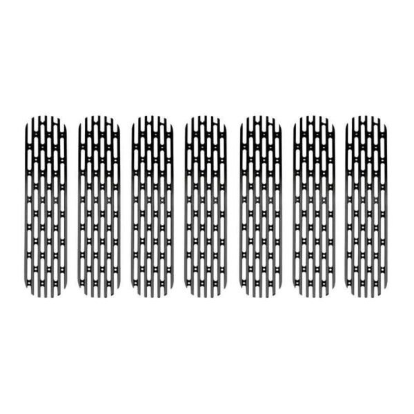 DV8 Offroad 2007-2018 Jeep JK Black Grille Inserts - Image 4
