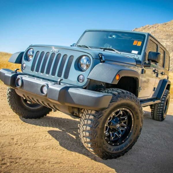 DV8 Offroad 2007-2018 Jeep JK Black Grille Inserts - Image 7