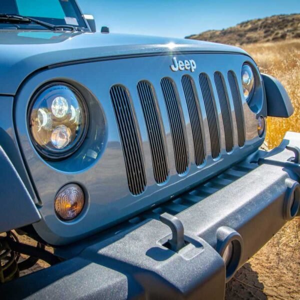 DV8 Offroad 2007-2018 Jeep JK Black Grille Inserts - Image 8