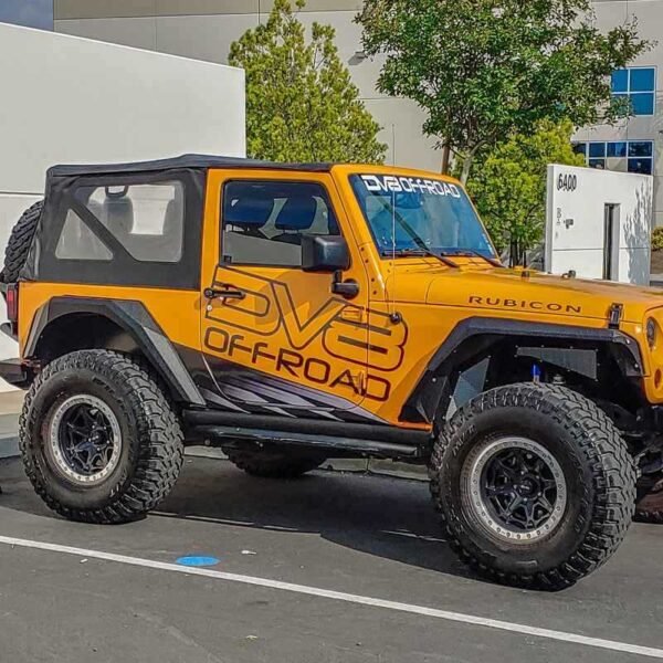 DV8 Offroad 2007-2018 Jeep Wrangler Armor Fenders - Image 4