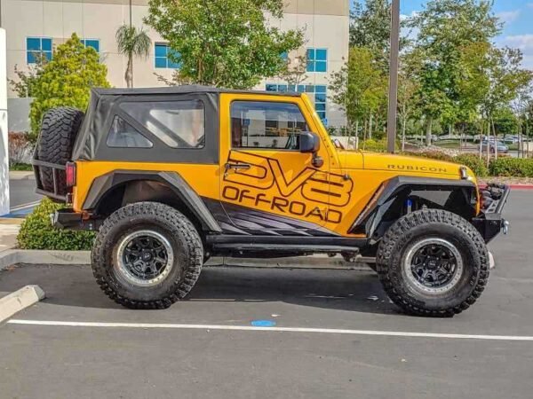 DV8 Offroad 2007-2018 Jeep Wrangler Armor Fenders - Image 6