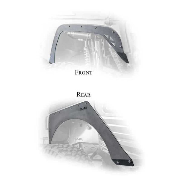 DV8 Offroad 2007-2018 Jeep Wrangler Fender Delete - Image 4
