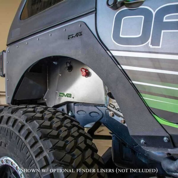 DV8 Offroad 2007-2018 Jeep Wrangler Fender Delete - Image 9