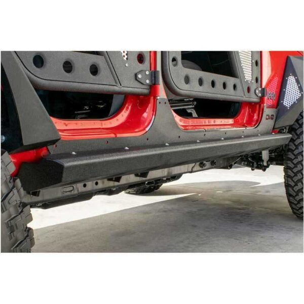 DV8 Offroad 2007-2018 Jeep Wrangler JK (2-door) Frame Mounted Sliders - Image 3