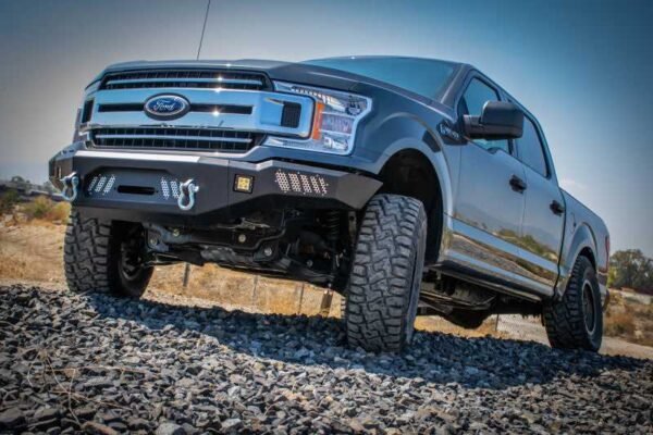DV8 Offroad 2018+ Ford F-150 Front Bumper w/ Light Holes - Image 3