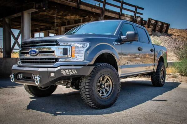 DV8 Offroad 2018+ Ford F-150 Front Bumper w/ Light Holes - Image 5