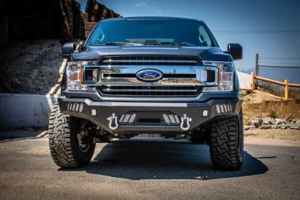 DV8 Offroad 2018+ Ford F-150 Front Bumper w/ Light Holes - Image 7