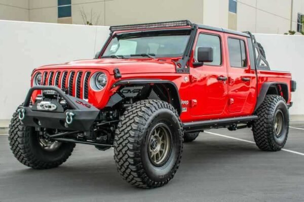 DV8 Offroad 2019+ Jeep Gladiator Side Step/Sliders - Image 6