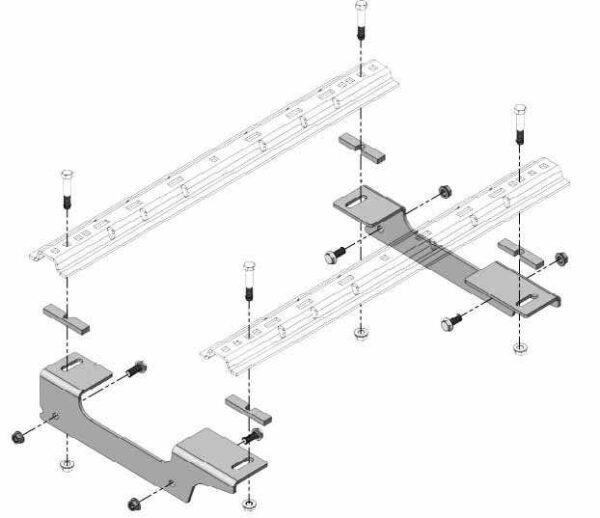 Demco 8552038 Frame Bracket Kit