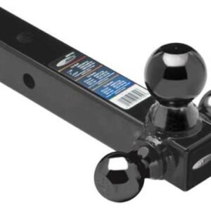 Draw Tite 80791 Tri-Ball Ball Mount  2' Sq. Solid S