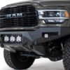 F560014100103 Addictive Desert Designs 19-21 Ram 2500/3500 Bomber HD Front Bumper (Baja Designs LP6 Mounts)