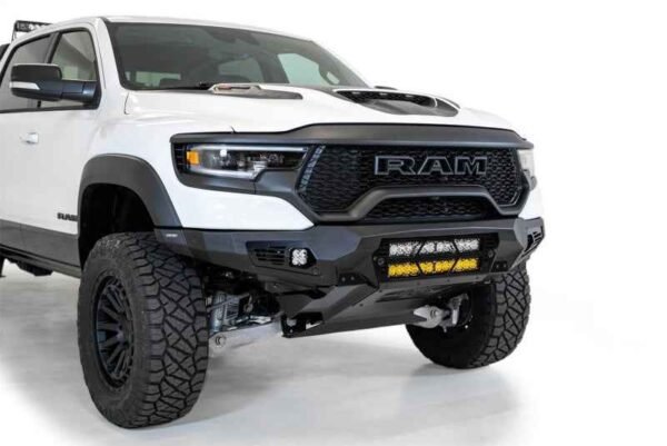 Addictive Desert Designs 2021 Dodge RAM 1500 TRX Bomber Front Bumper (20in Lights) - Image 5