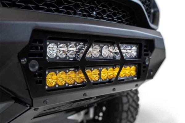 Addictive Desert Designs 2021 Dodge RAM 1500 TRX Bomber Front Bumper (20in Lights) - Image 7