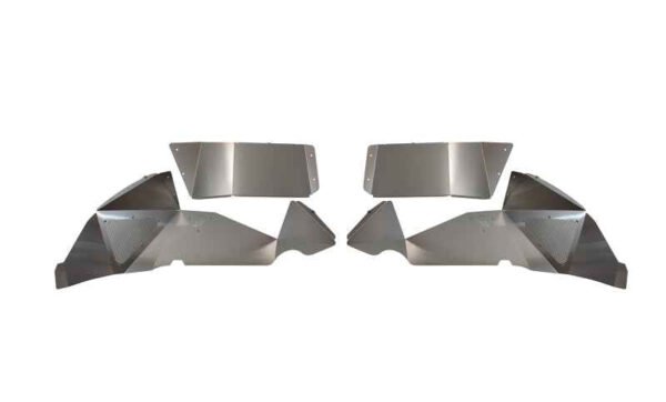 Fishbone Offroad 2018+ Jeep Wrangler JL Rear Pair Aluminum Raw Inner Fenders