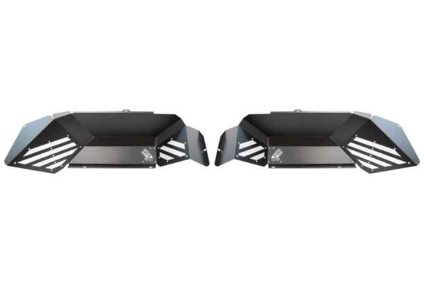 Fishbone Offroad 2020+ JT Gladiator Rear - Black Aluminum Inner Fenders
