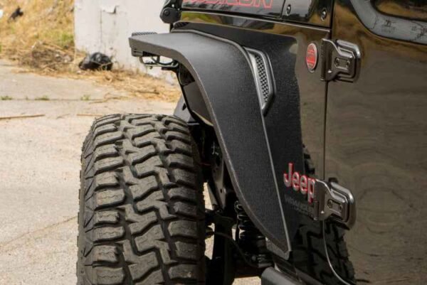 DV8 Offroad 2018+ Wrangler JL Slim Fenders w/ LED Turn Signal Lights (Set of 4) - Image 2