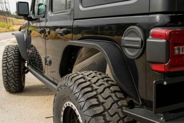 DV8 Offroad 2018+ Wrangler JL Slim Fenders w/ LED Turn Signal Lights (Set of 4) - Image 6