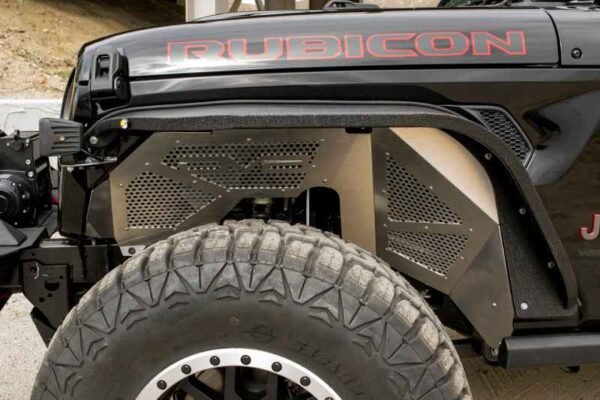 DV8 Offroad 2018+ Wrangler JL Slim Fenders w/ LED Turn Signal Lights (Set of 4) - Image 10