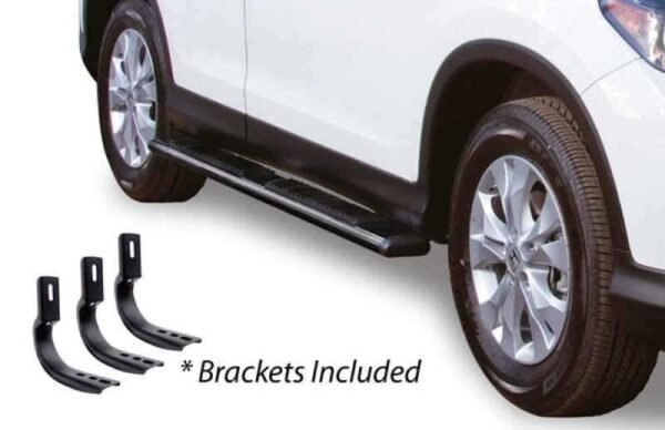 Go Rhino 06-12 Toyota RAV4 5in OE Xtreme Low Profile Complete Kit w/Sidesteps + Brkts
