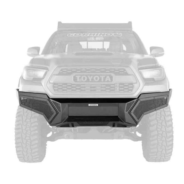 Go Rhino 16-21 Tacoma Element Front Bumper w/ Power Actuated Hide-away Light Bar Mount Tex Black - Image 7
